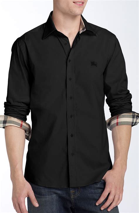 burberry brit black shirt